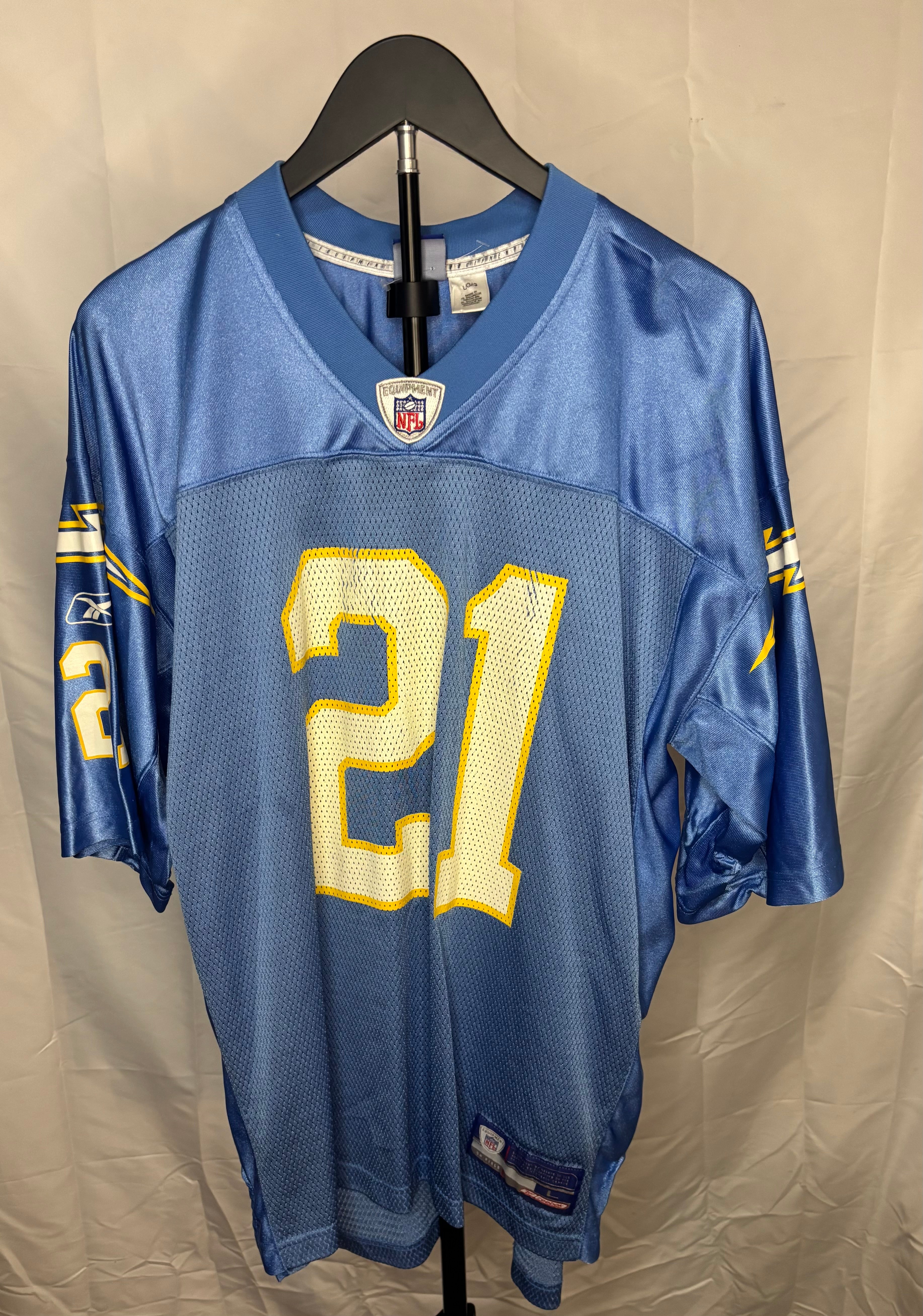 Men's Reebok LaDainian Tomlinson Chargers Jersey - Large