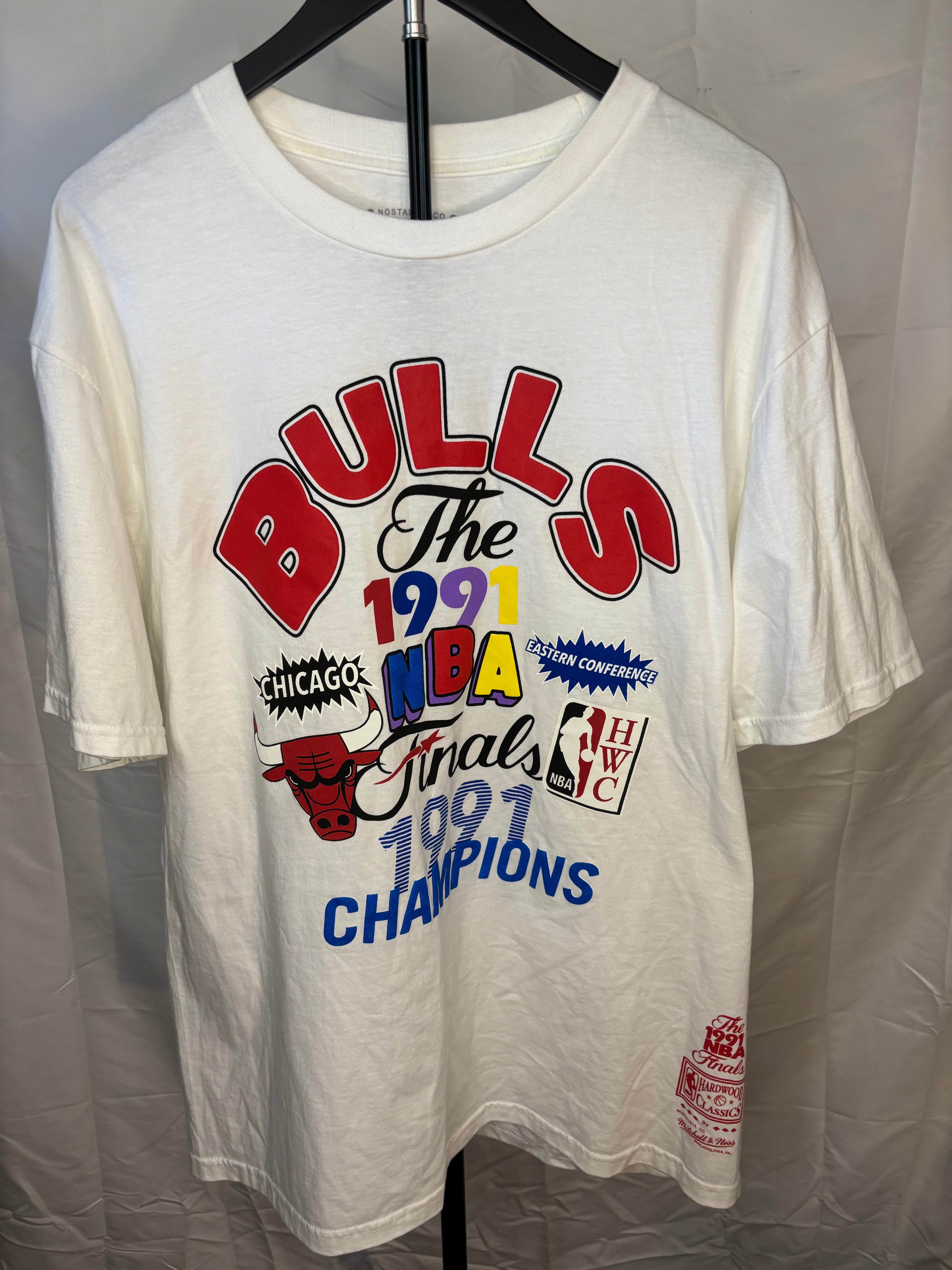 Mitchell & Ness Chicago Bulls Championship shirt - XL *PLEASE READ DESCRIPTION