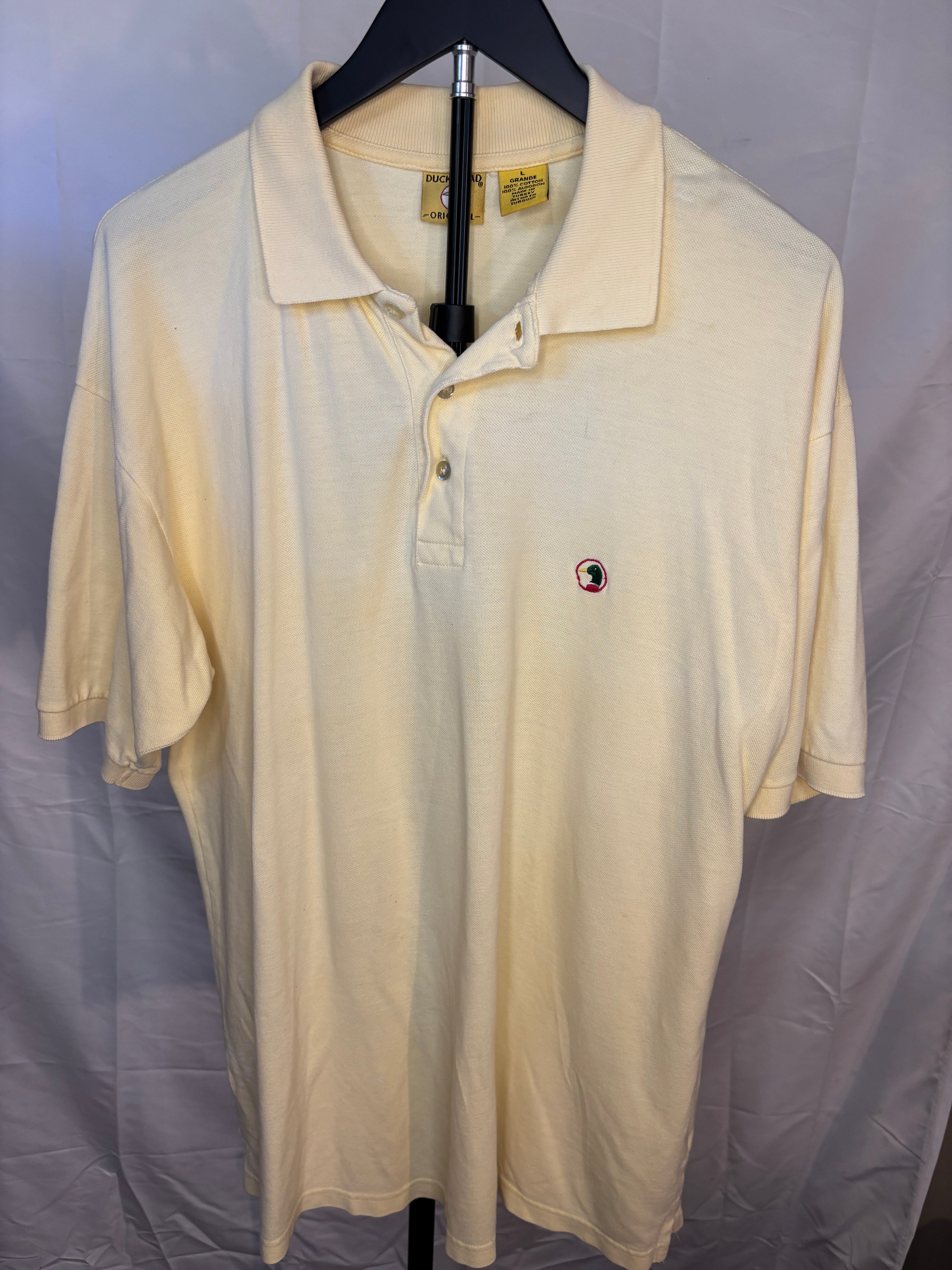 Men's Duck Head collar shirt - Large *PLEASE READ DESCRIPTION