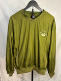 Men's Olive Green Cabelas V-Neck Pullover - Large
