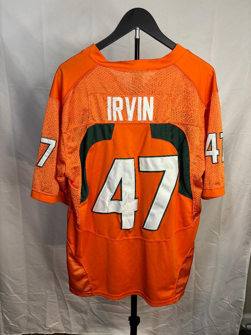 Men's Michael Irvin Miami Hurricanes Jersey - 52 ( XLarge)