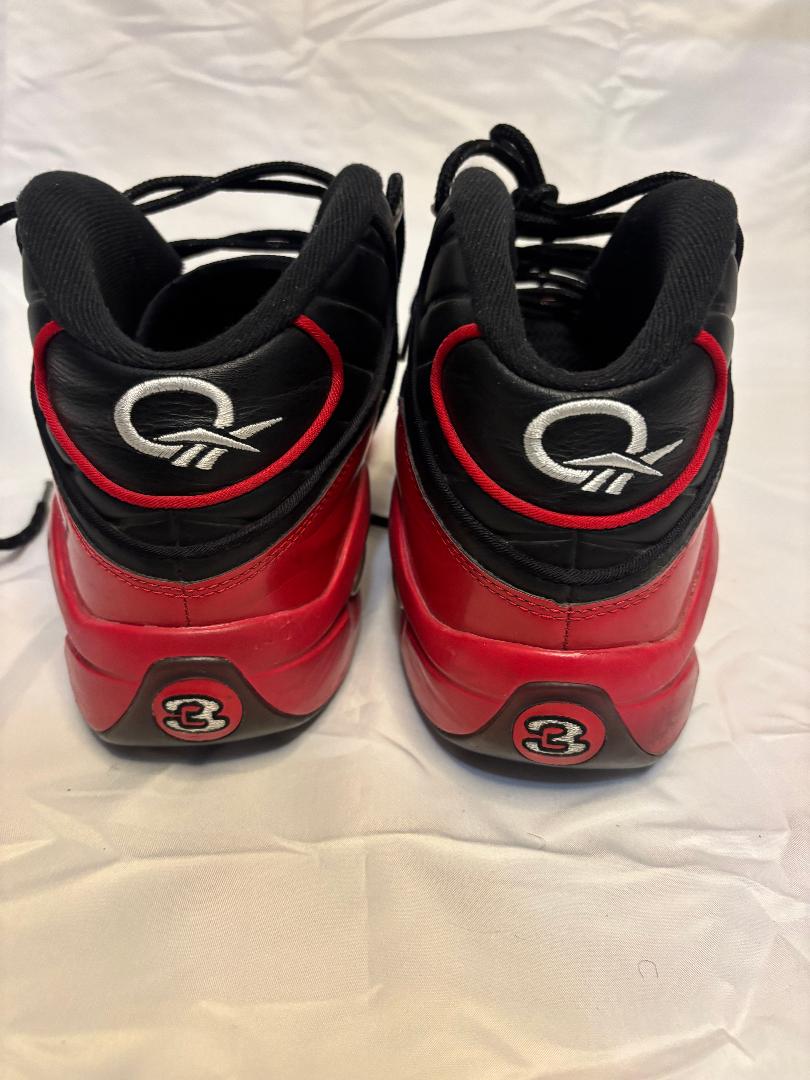 Men's Used Allen Iverson Reebok Question Mid "Street Sleigh" Sneakers - Size 10.5