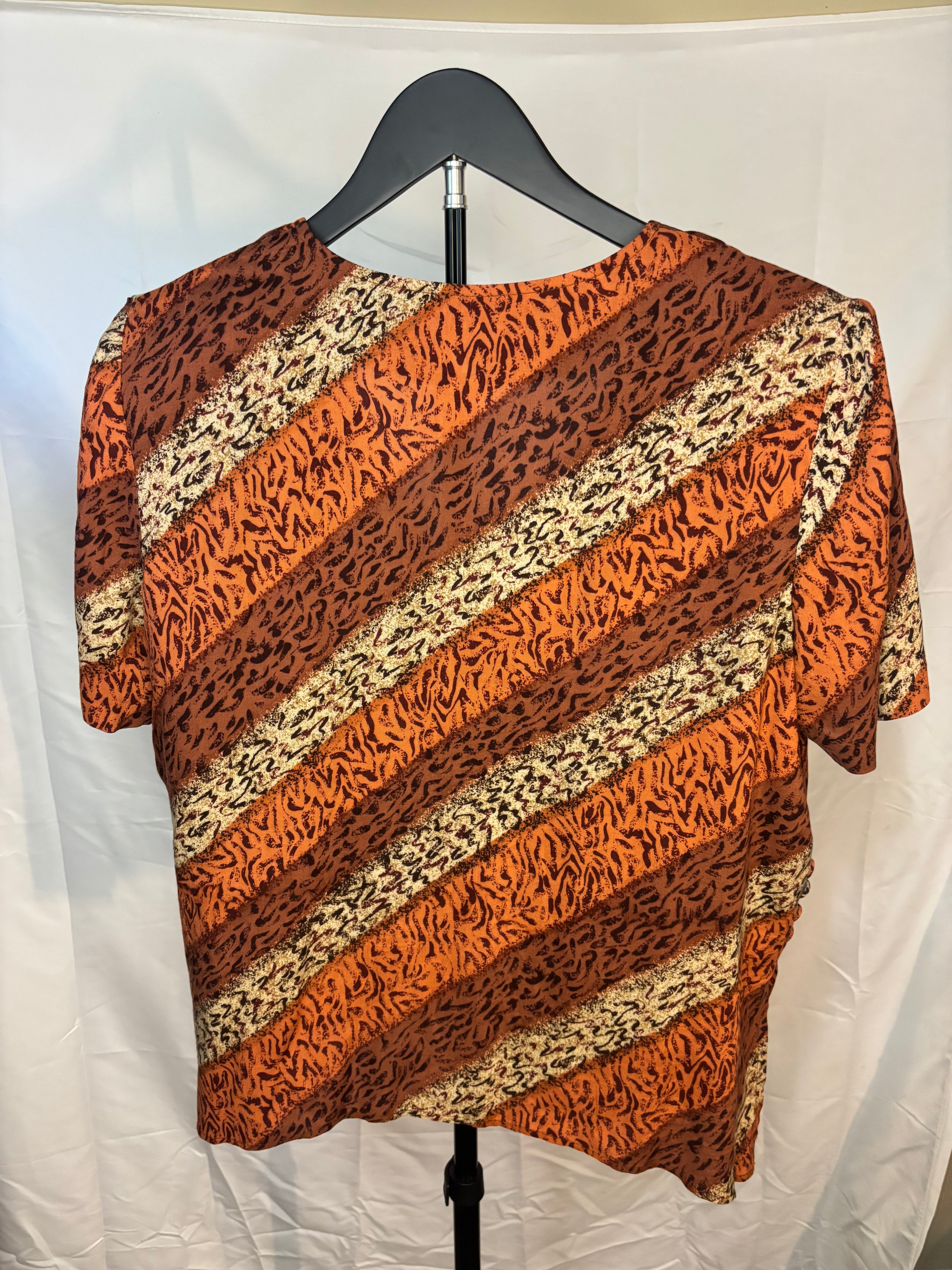 90's Lisa Jo blouse with shoulder pads -  size 12