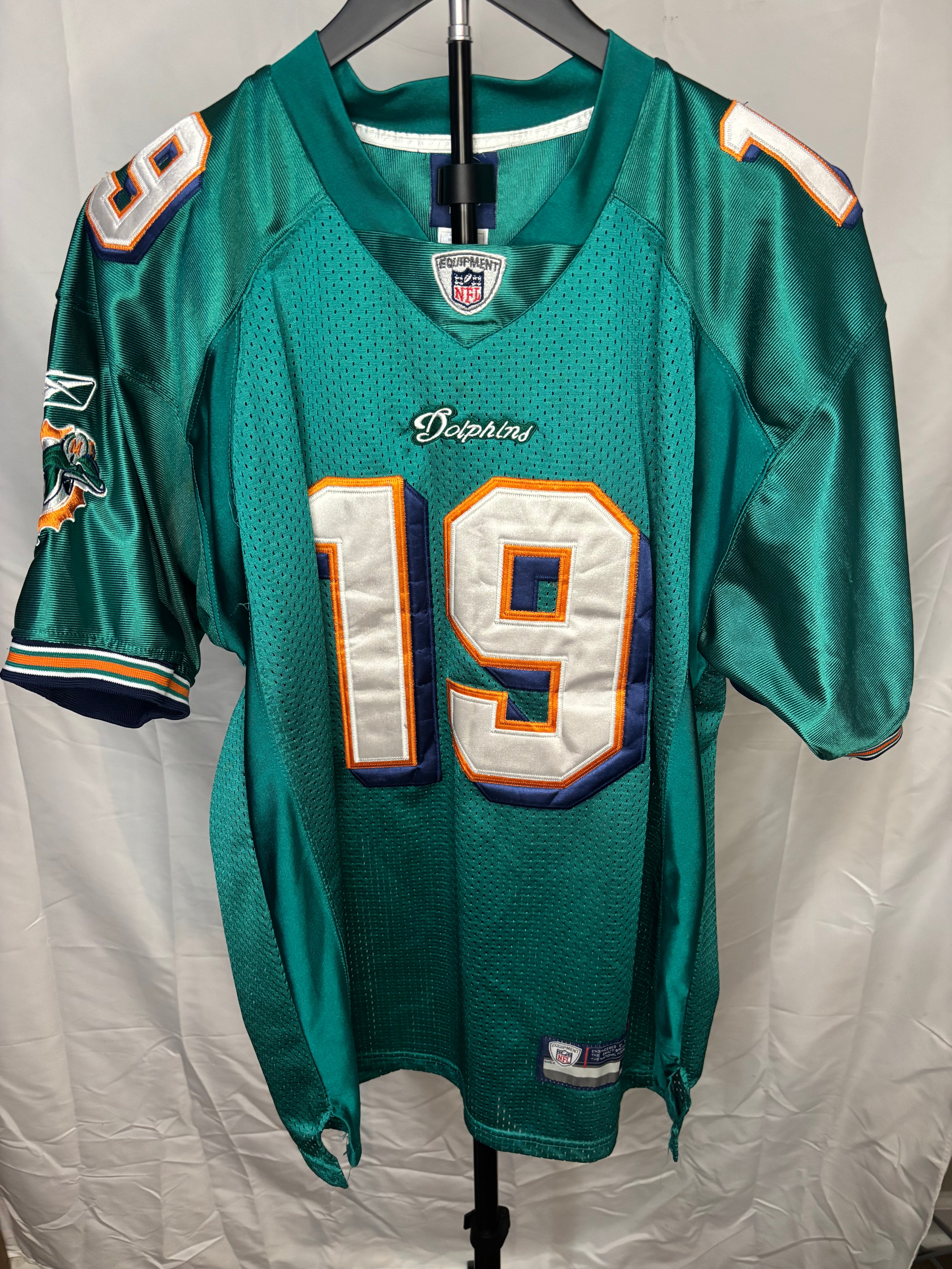 Men's Brandon Marshall Miami Dolphins Reebok Jersey- Size 48 (XL) *PLEASE READ DESCRIPTION*