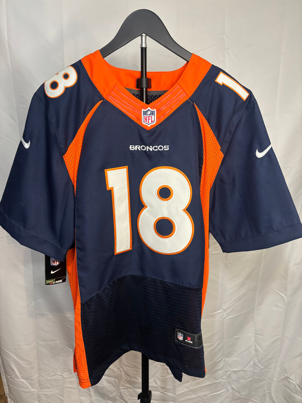 Men's Manning Broncos On Field Jersey - 44