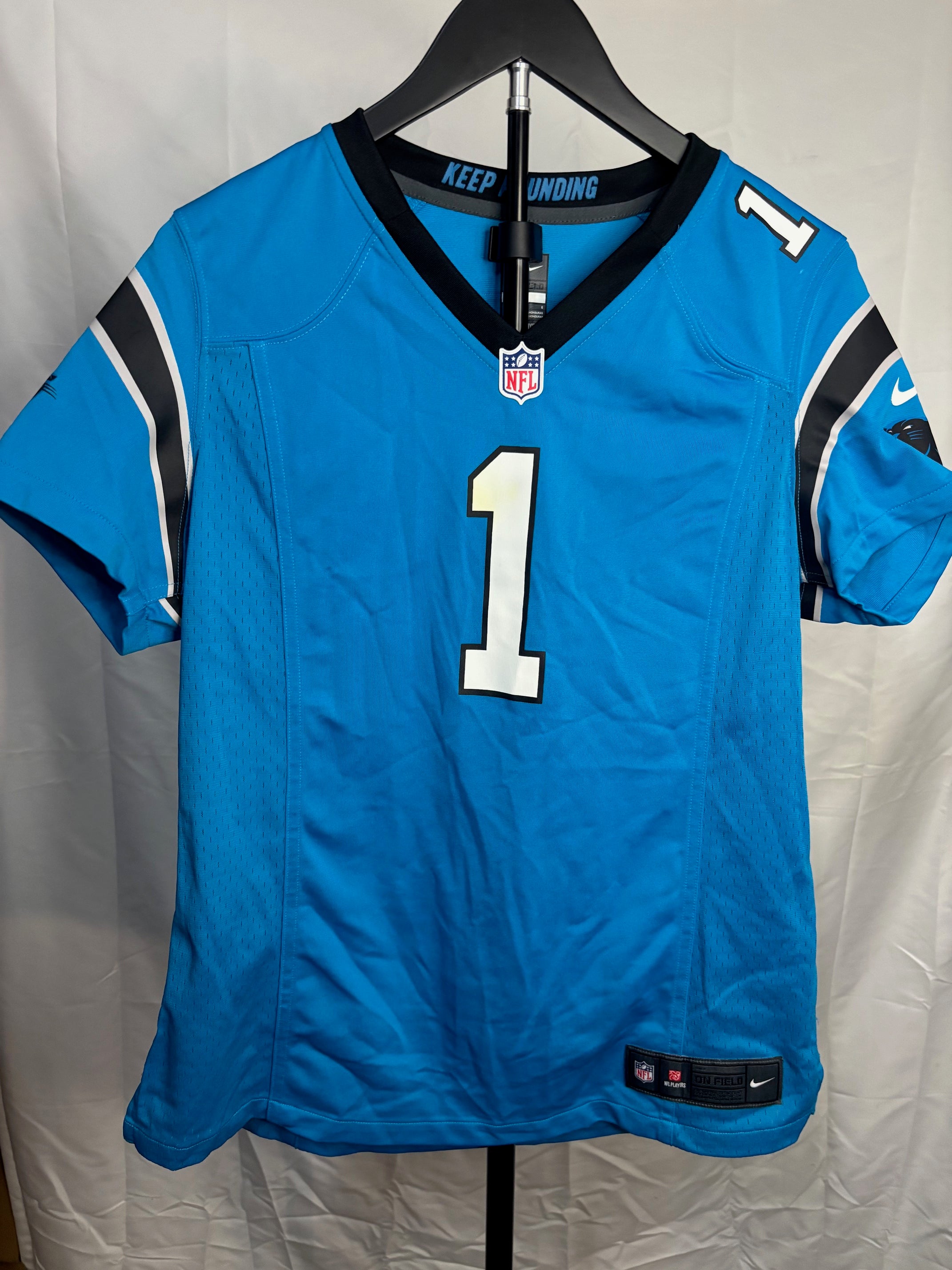 Women's Cam Newton Panthers Jersey - L