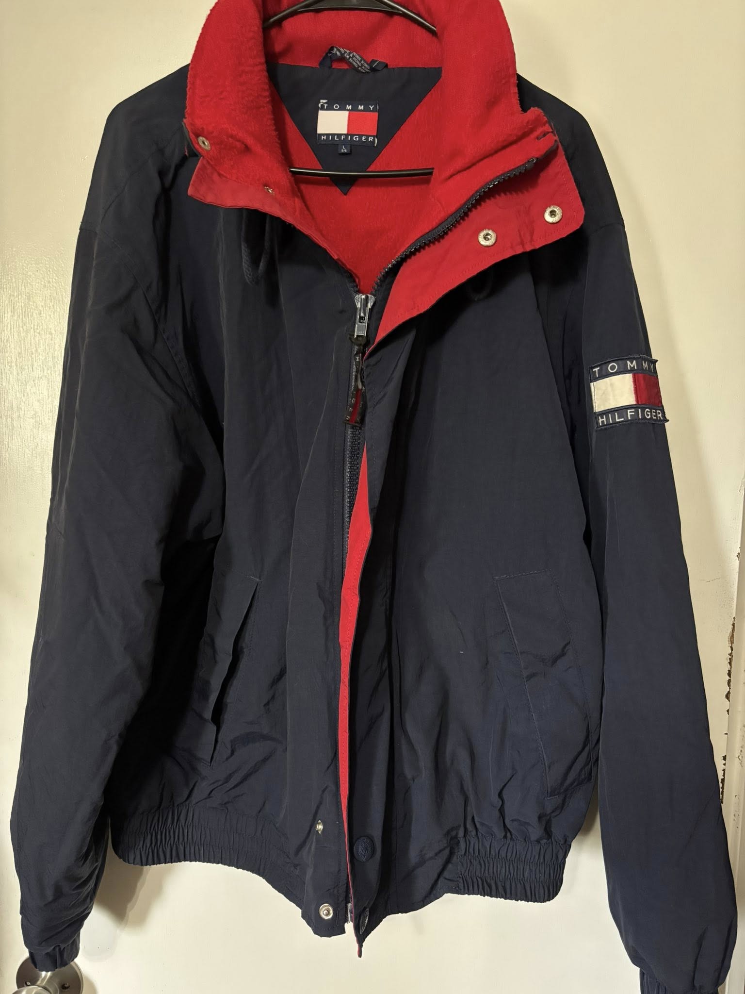 Men's 90's Tommy Hilfiger Jacket - Large