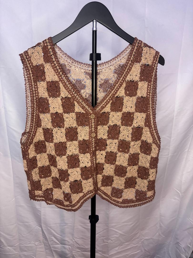Women's Vintage Vest -Large